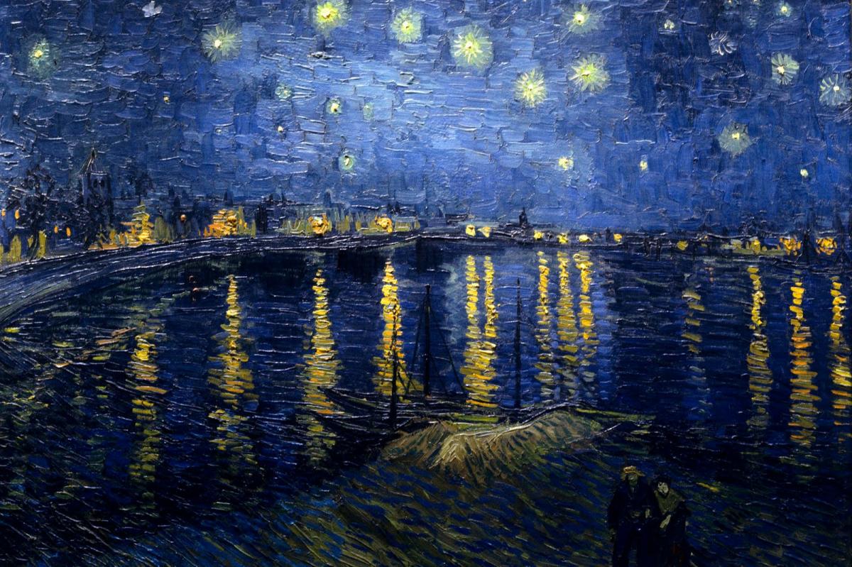 Starry night over the rhone